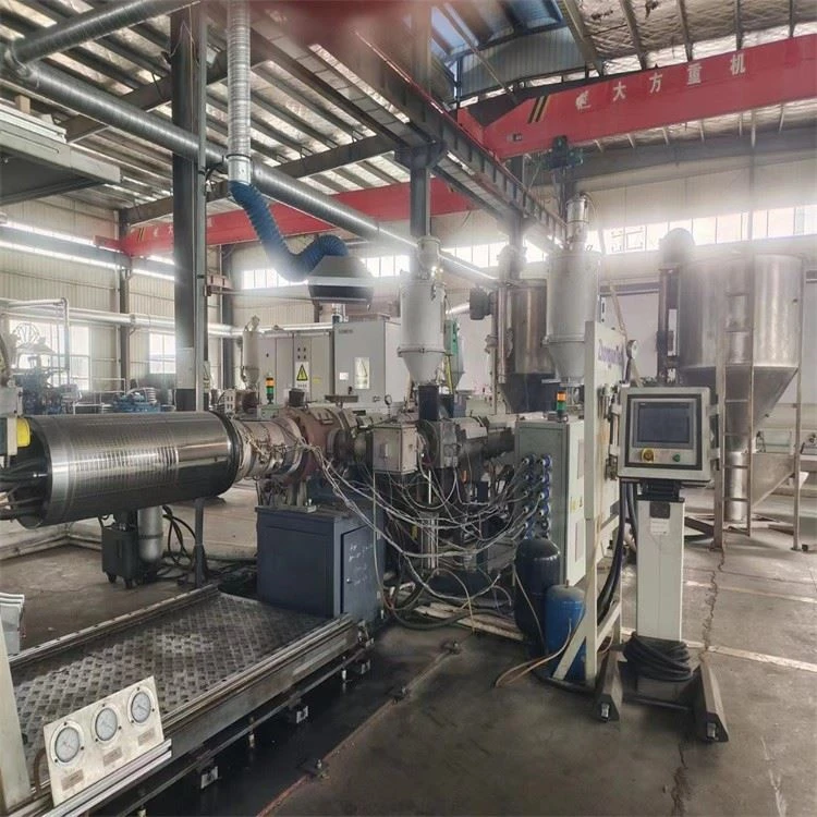 High Speed Double Wall Corrugated Pipe Extrusion Line